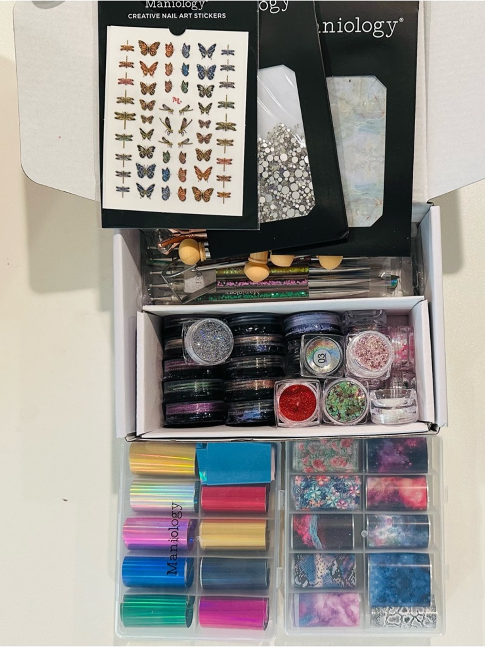 Multi-Color Nail Art & Decor Kit